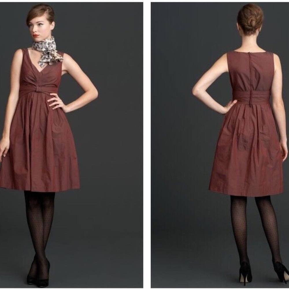 Banana Republic Mad Men Red Bow Dress